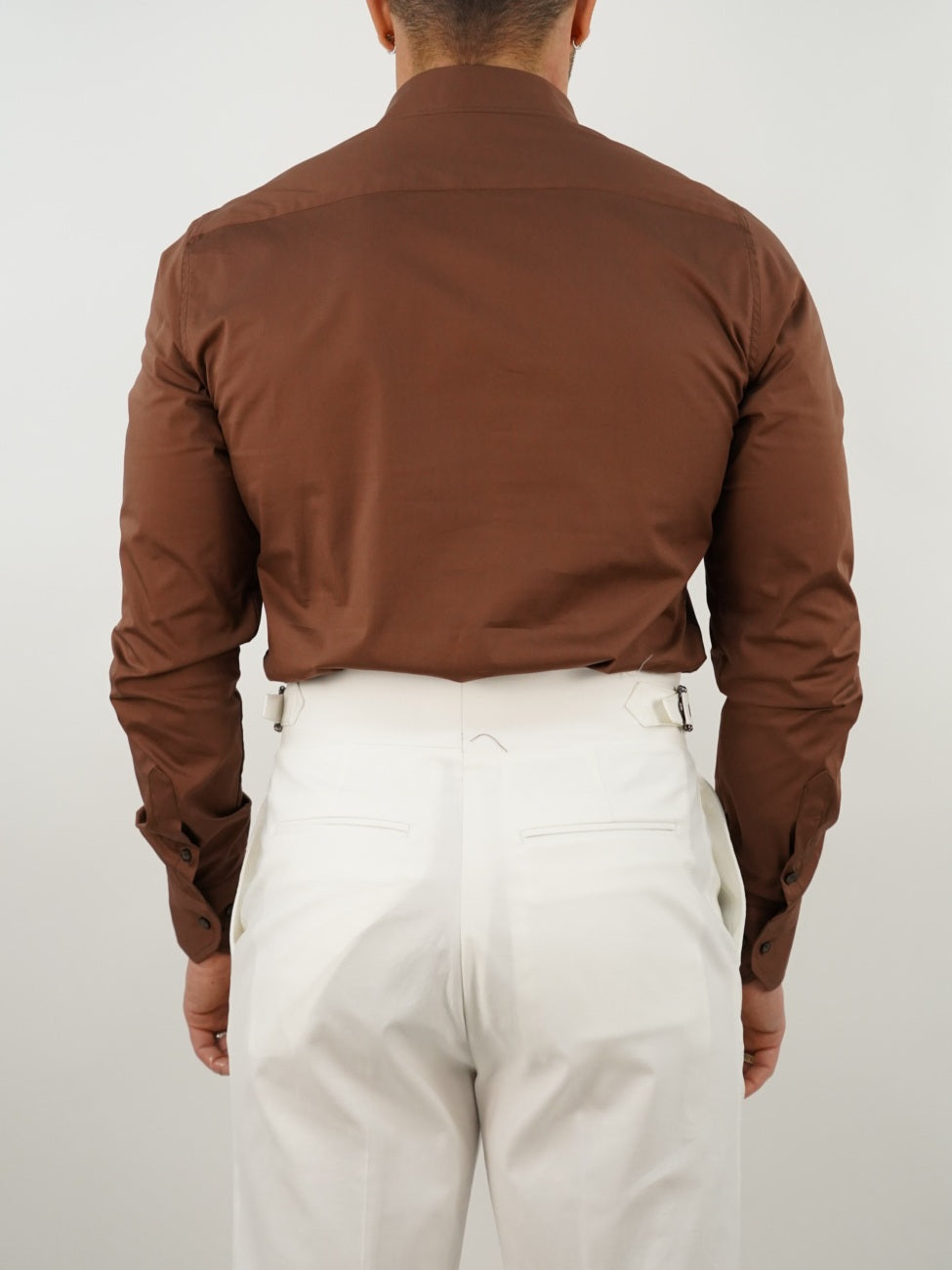 Camicia collo club sigaro