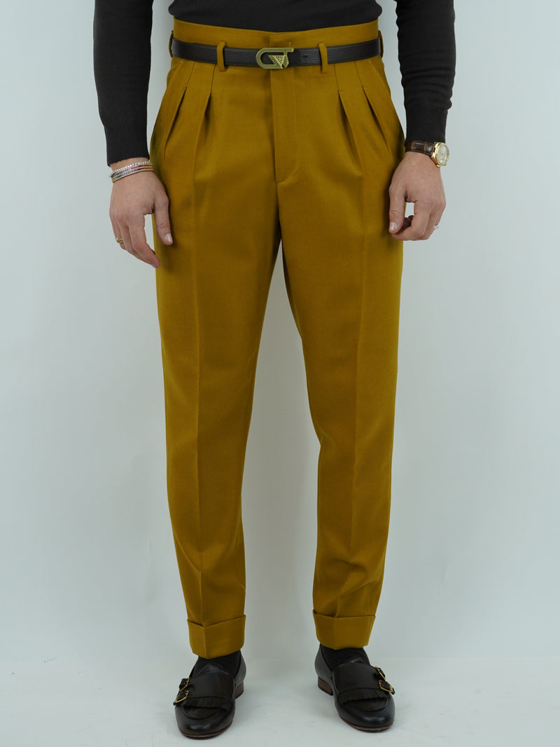 Gurkha senape diagonale con passanti