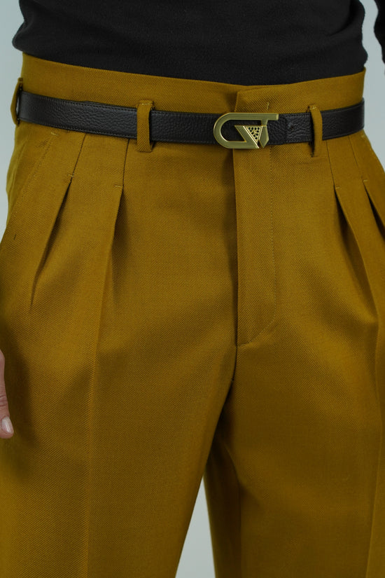 Gurkha senape diagonale con passanti