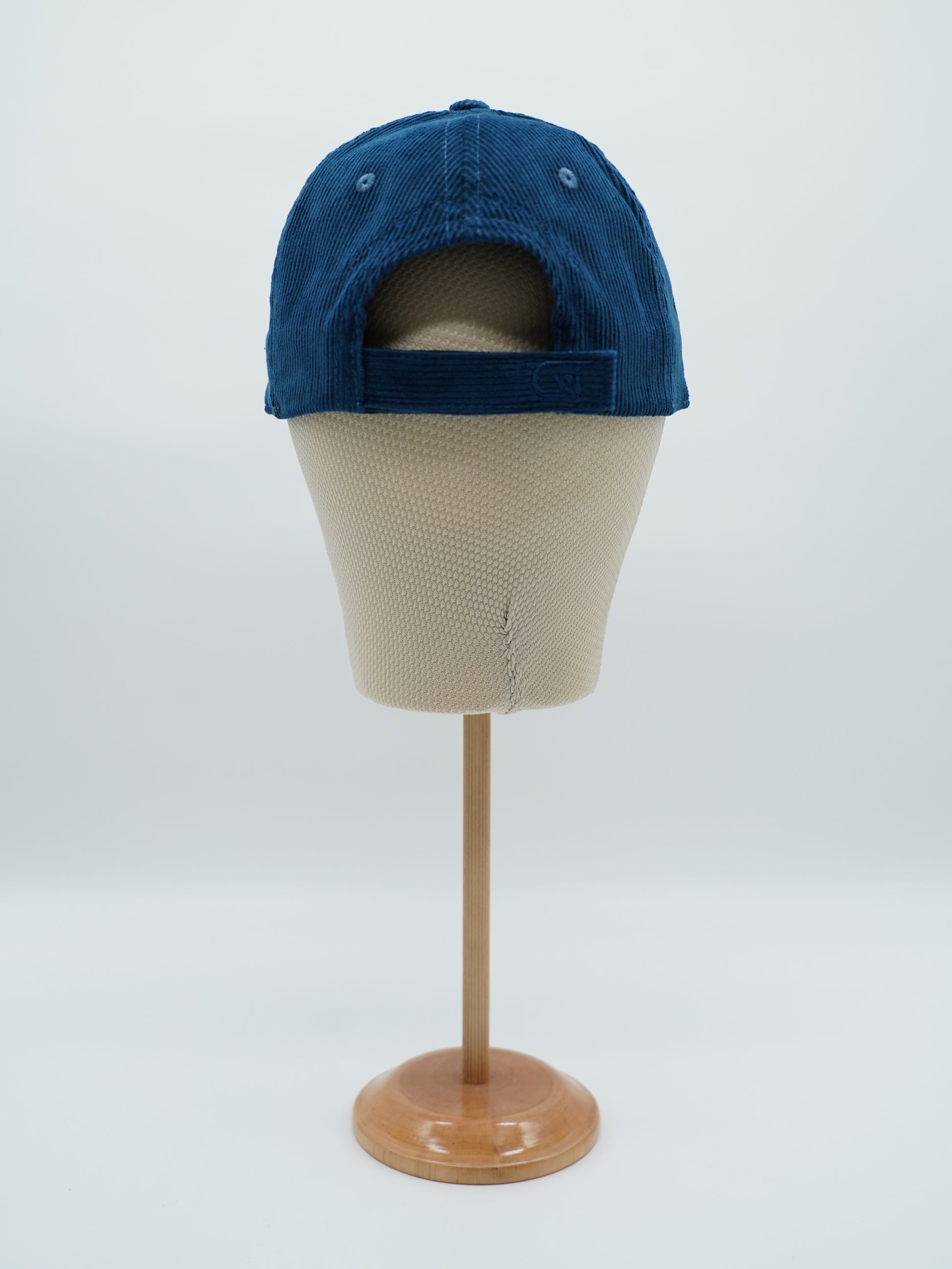Cappello da baseball GT in velluto a coste blu