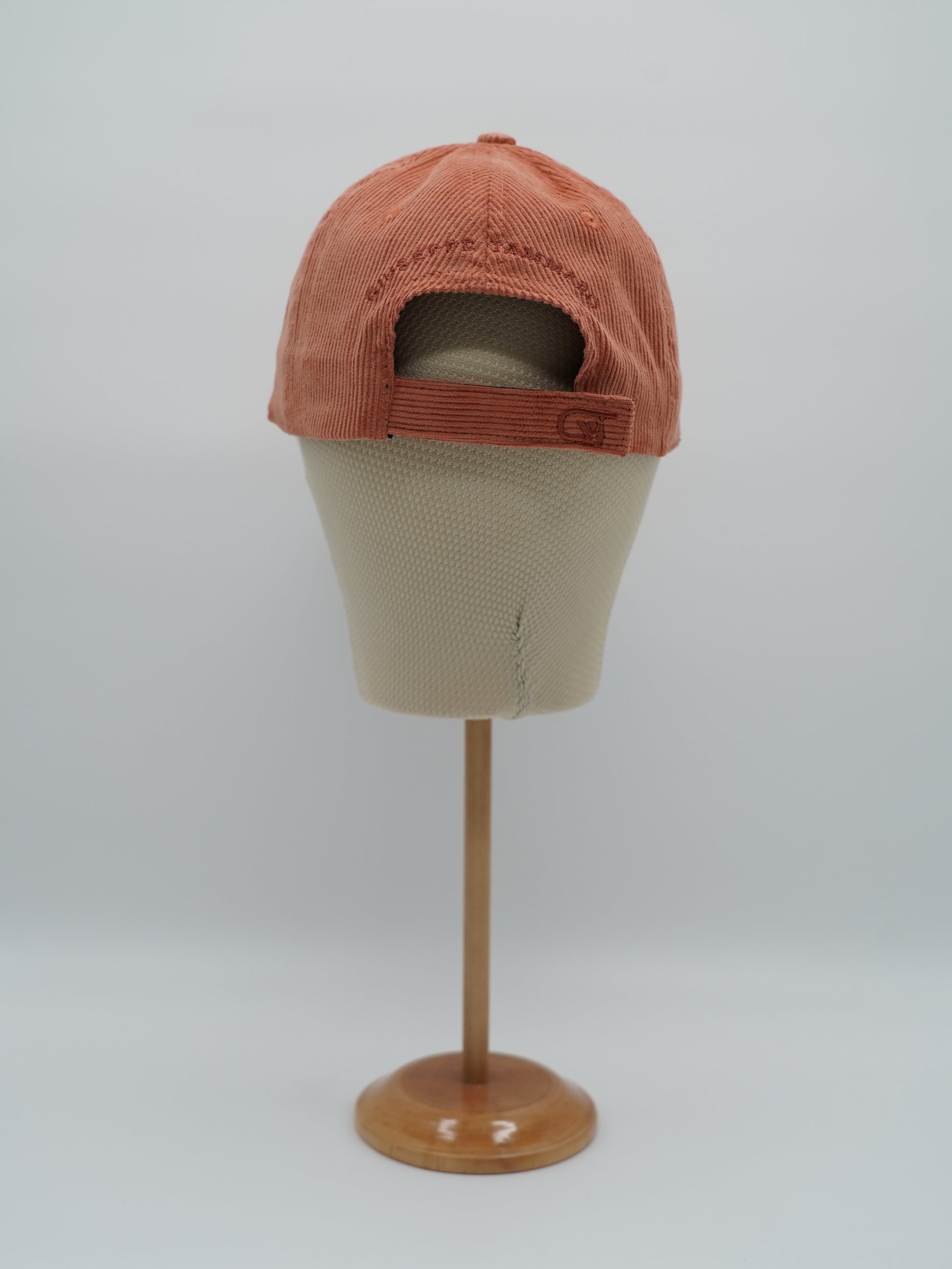 Cappello da baseball GT in velluto a coste salmone