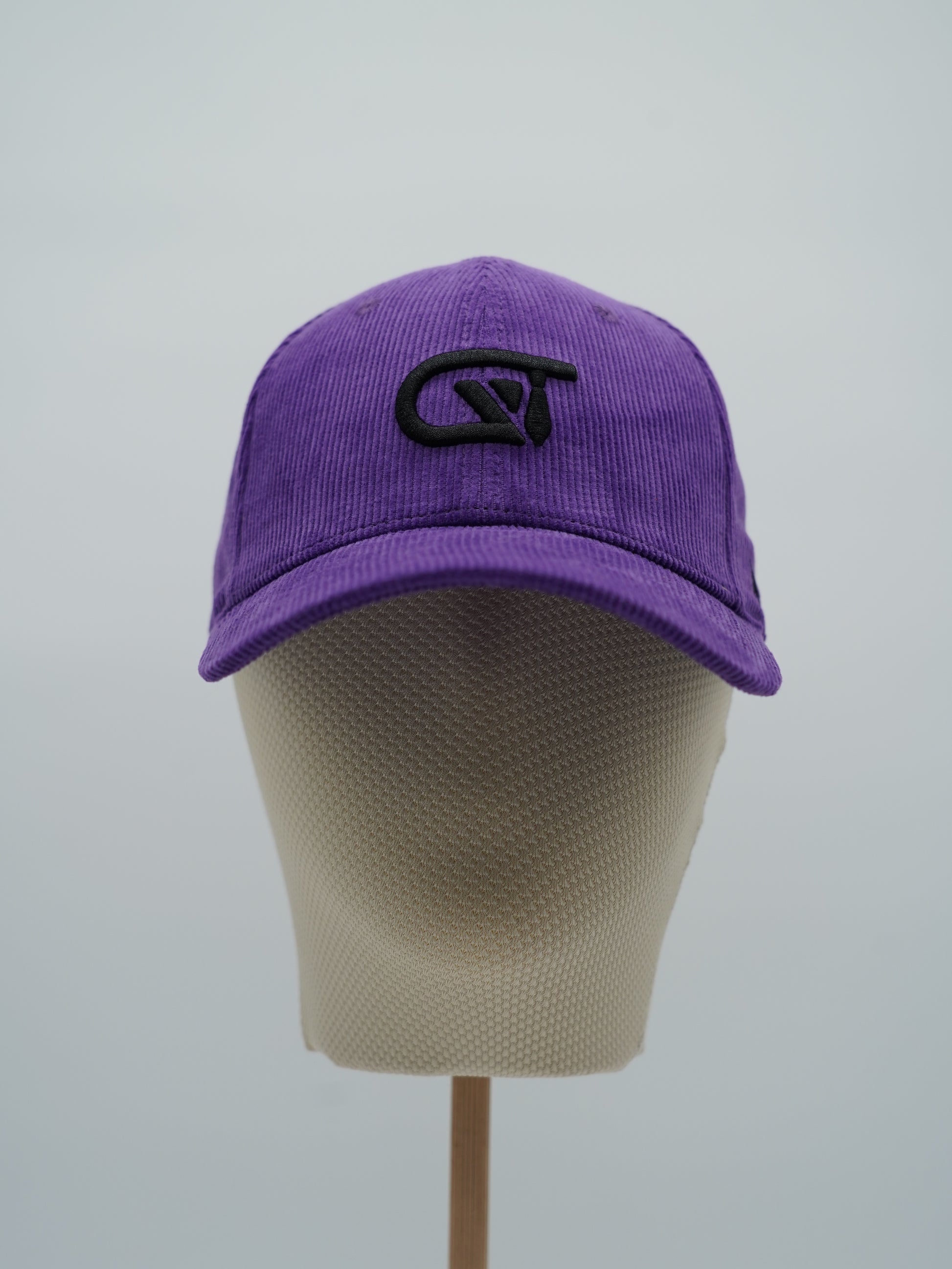Cappello da baseball GT in velluto a coste viola