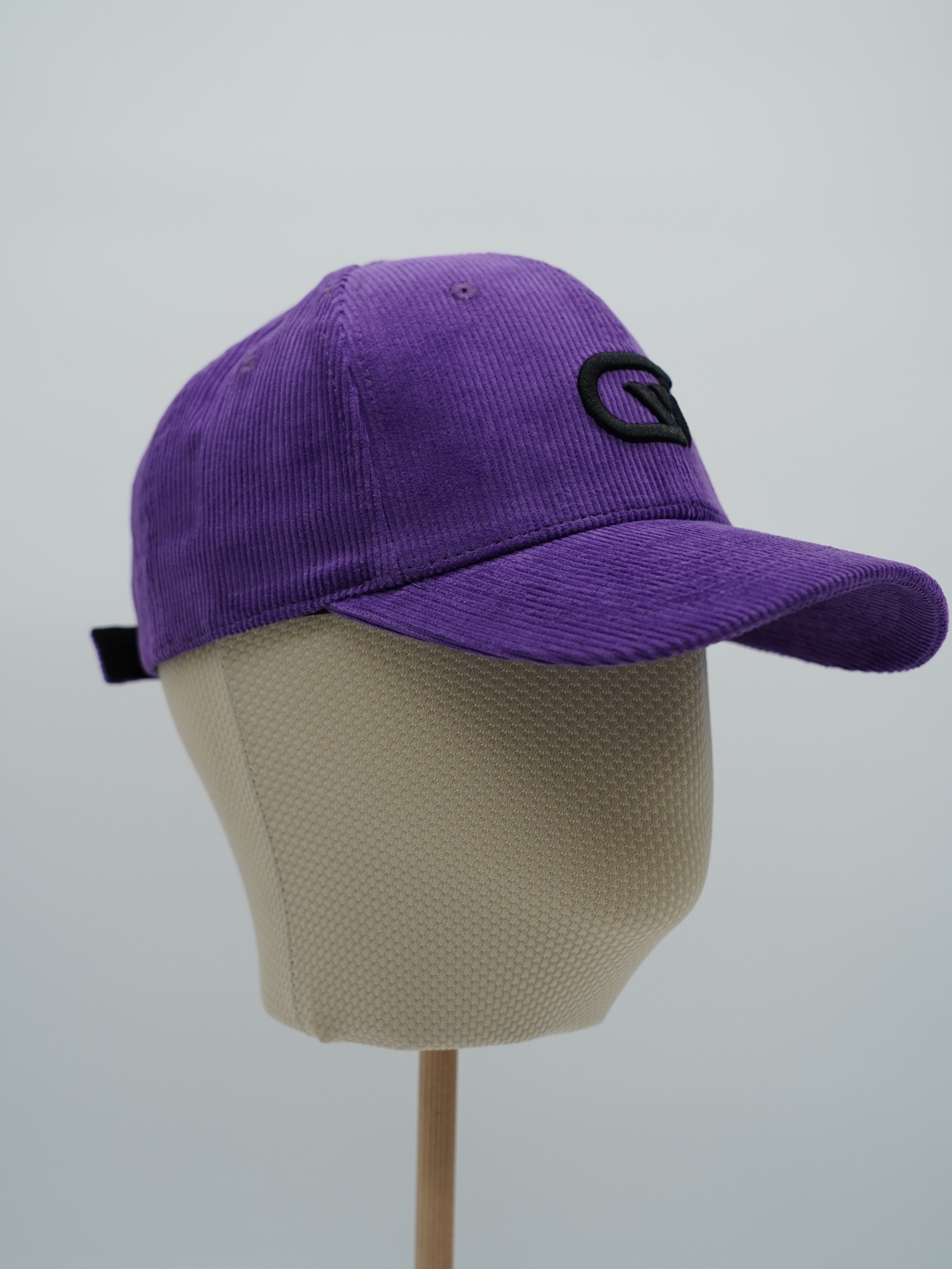 Cappello da baseball GT in velluto a coste viola