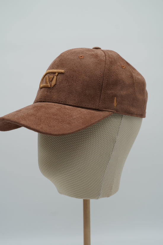 Cappello da baseball GT in camoscio fango