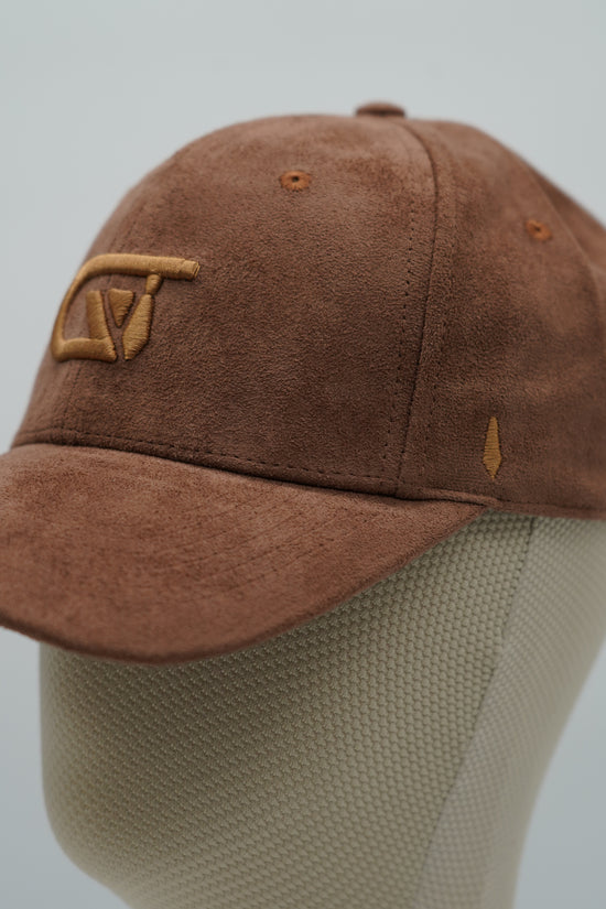 Cappello da baseball GT in camoscio fango