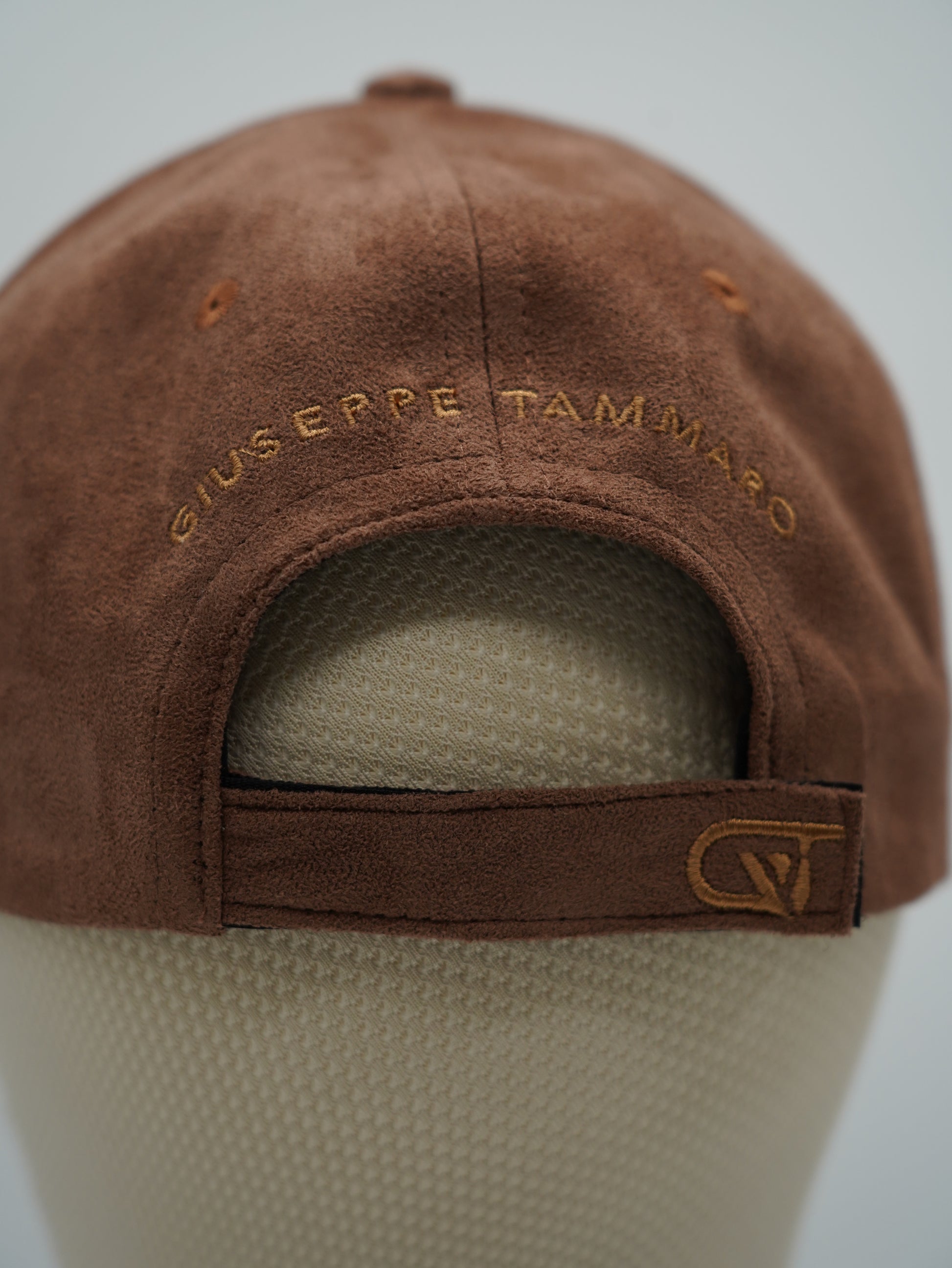 Cappello da baseball GT in camoscio fango