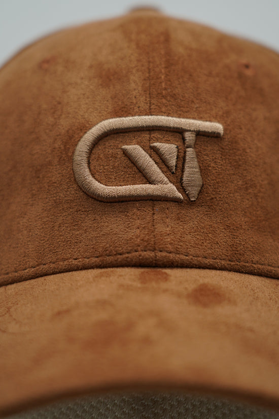 Cappello da baseball GT in camoscio bruciato