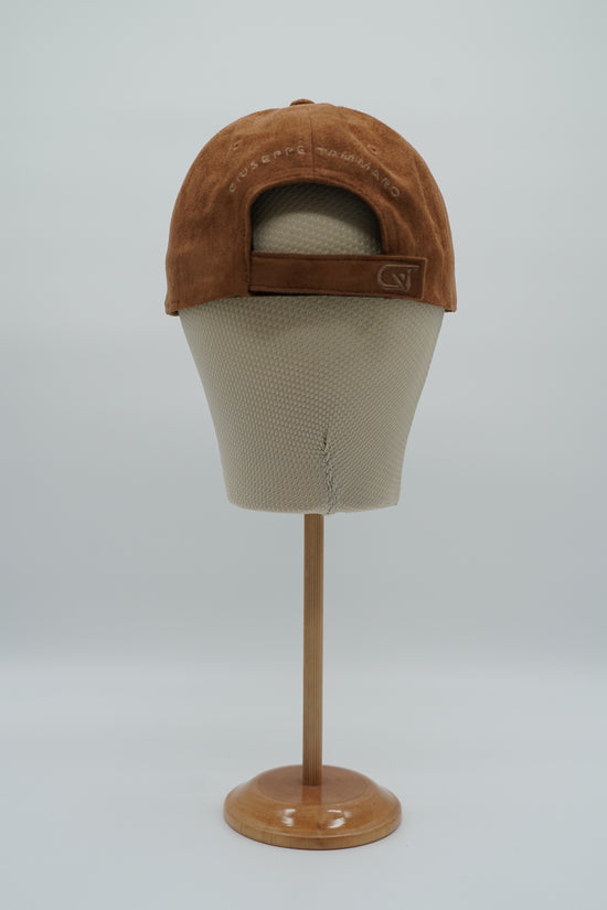 Cappello da baseball GT in camoscio bruciato