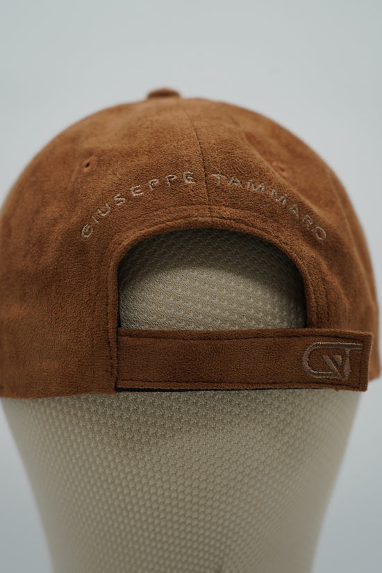 Cappello da baseball GT in camoscio bruciato