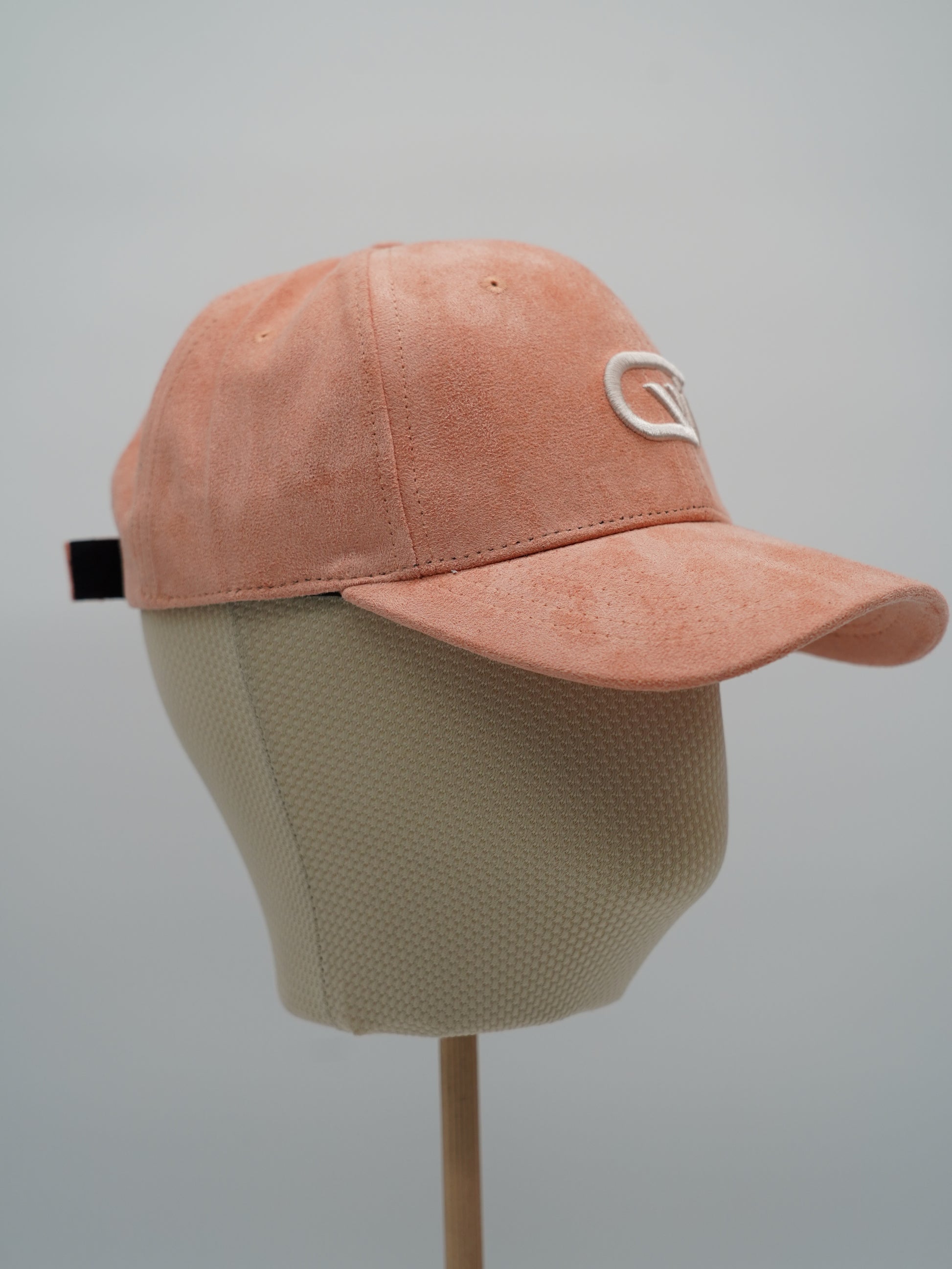 Cappello da baseball GT in camoscio salmone