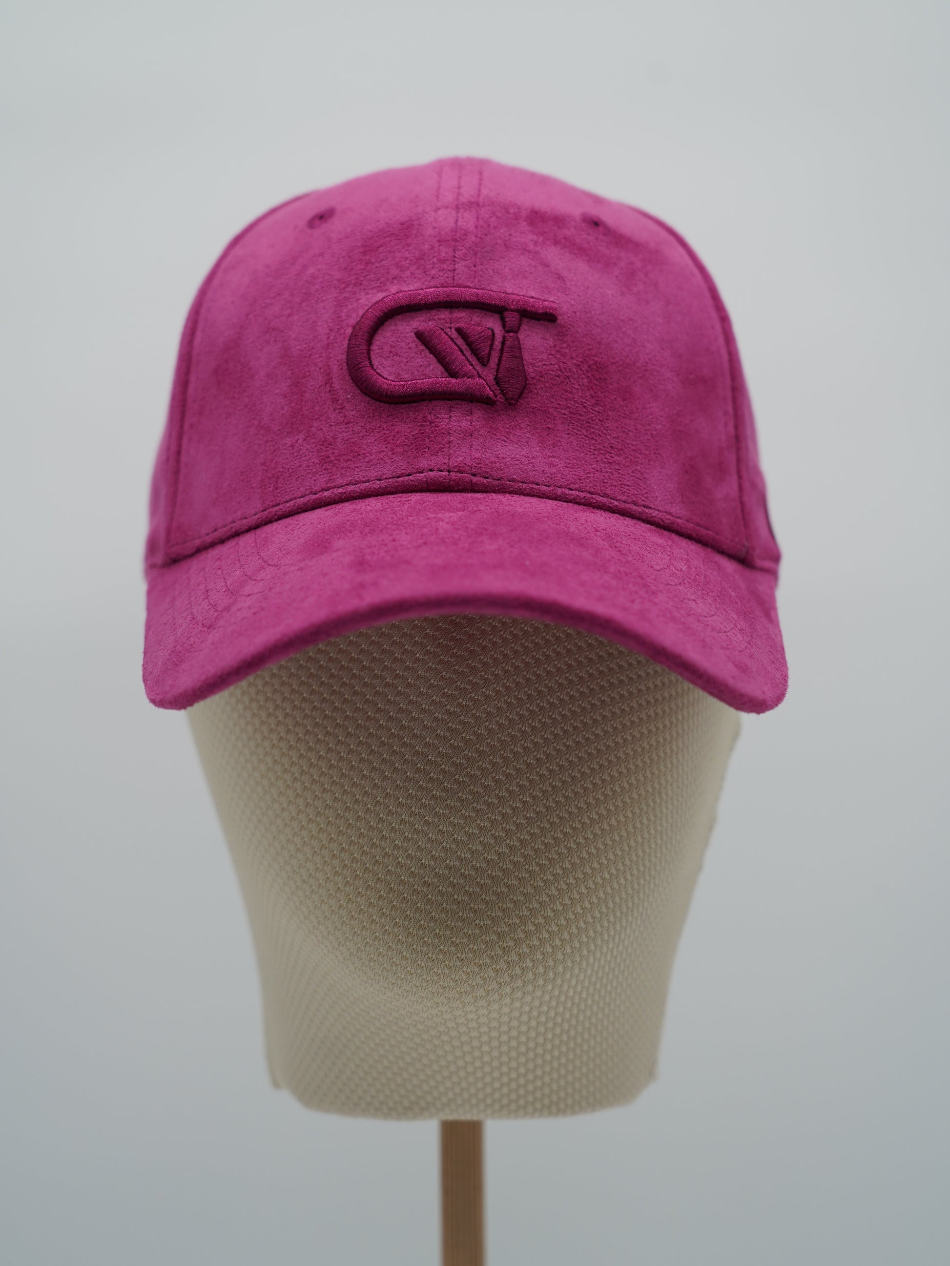 Cappello da baseball GT in camoscio porpora