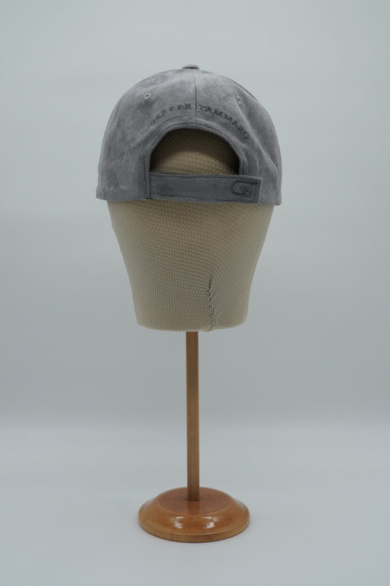 Cappello da baseball GT in camoscio grigio