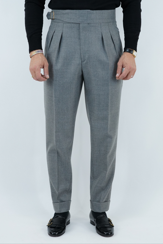 Gurkha cenere diagonale con fibbia laterale regolabile