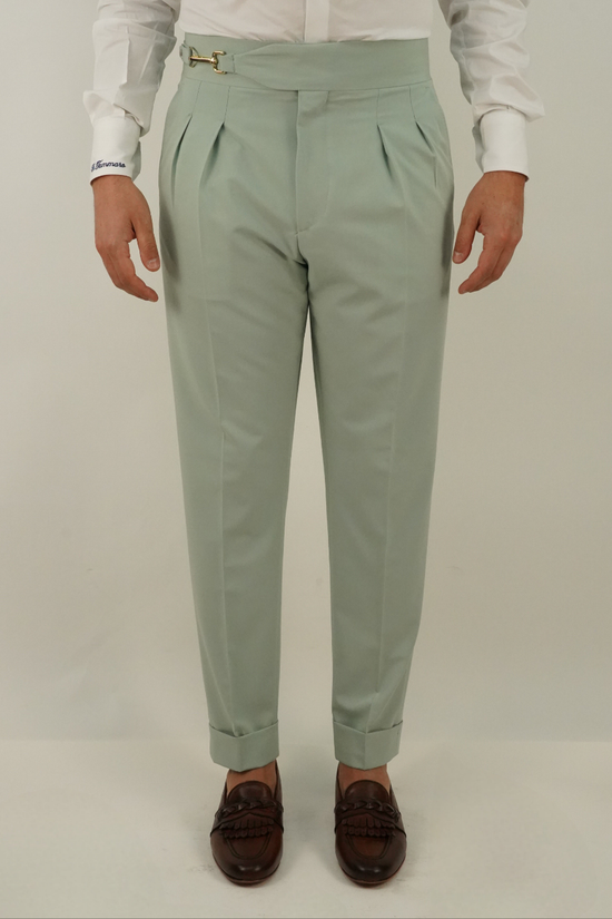 Gurkha royal verde acqua con gancio oro