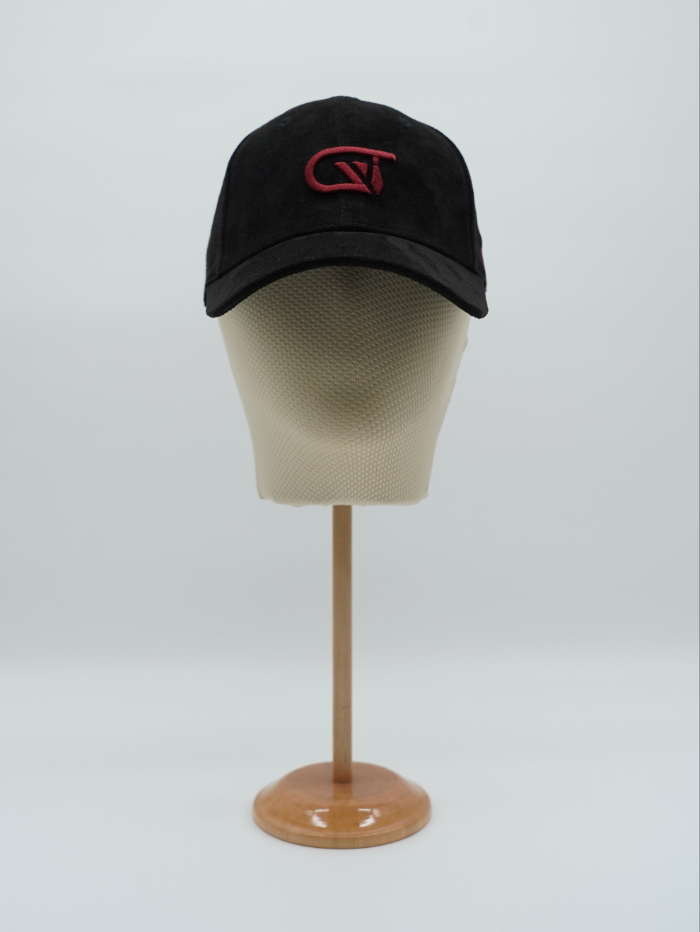 Cappello da baseball GT in camoscio nero