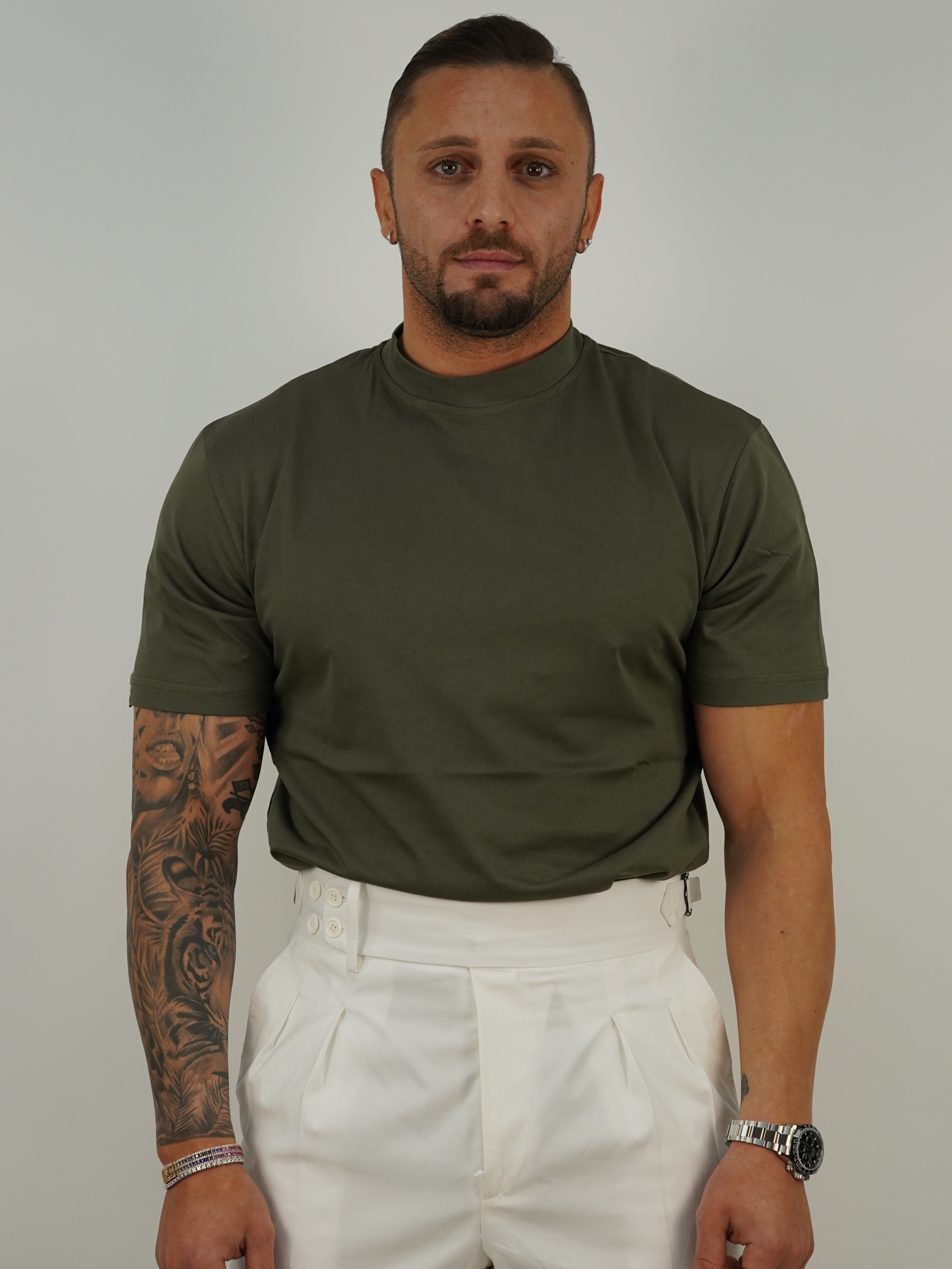 T-shirt Milano Verde militare