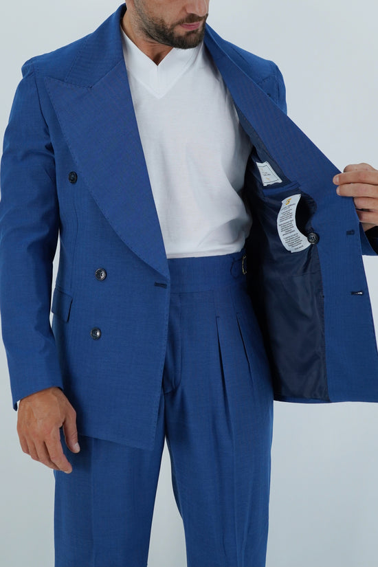Giacca Doppiopetto Lancia - Linea Extensive | Solaro Blu Oceano
