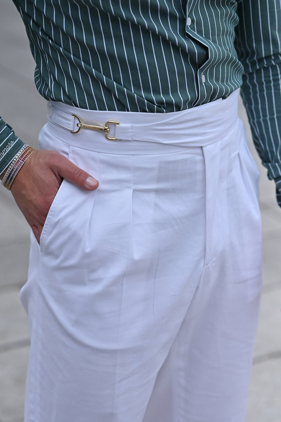 Gurkha royal Santorini Bianco con gancio oro