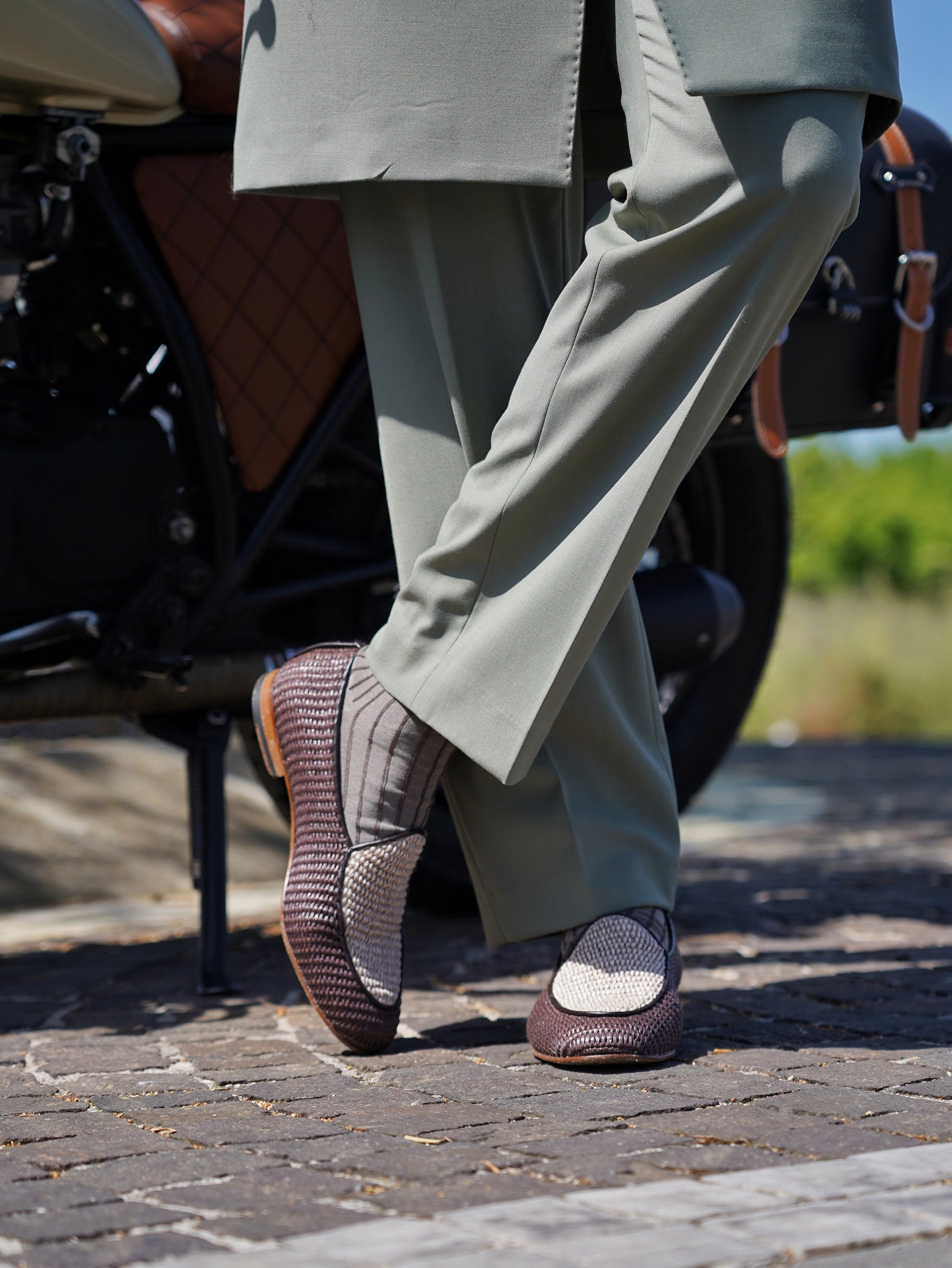 Giacca Heritage Lunga Doppio Petto - Linea Extensive | Verde Oliva