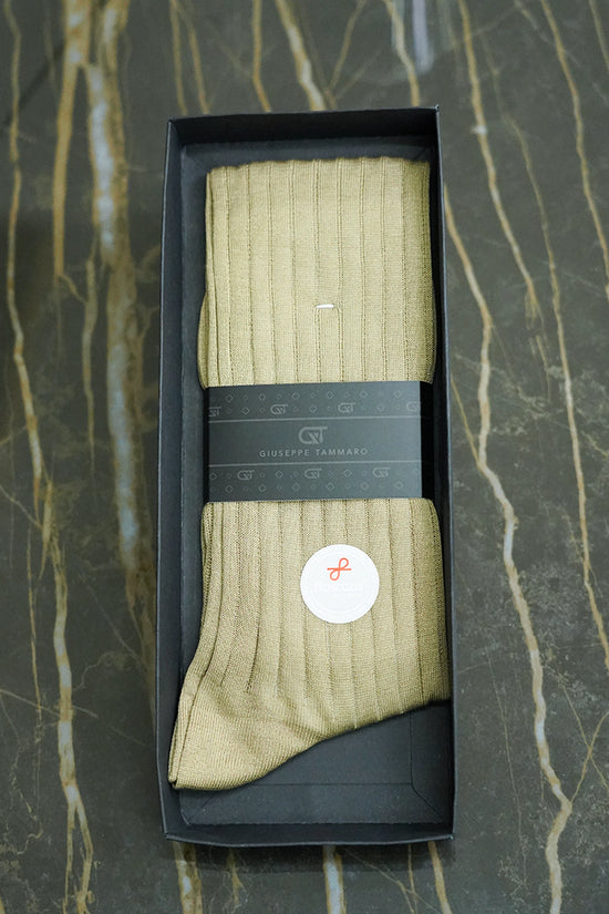Calza Lunga Filo di Scozia - Coste | Coloniale beige