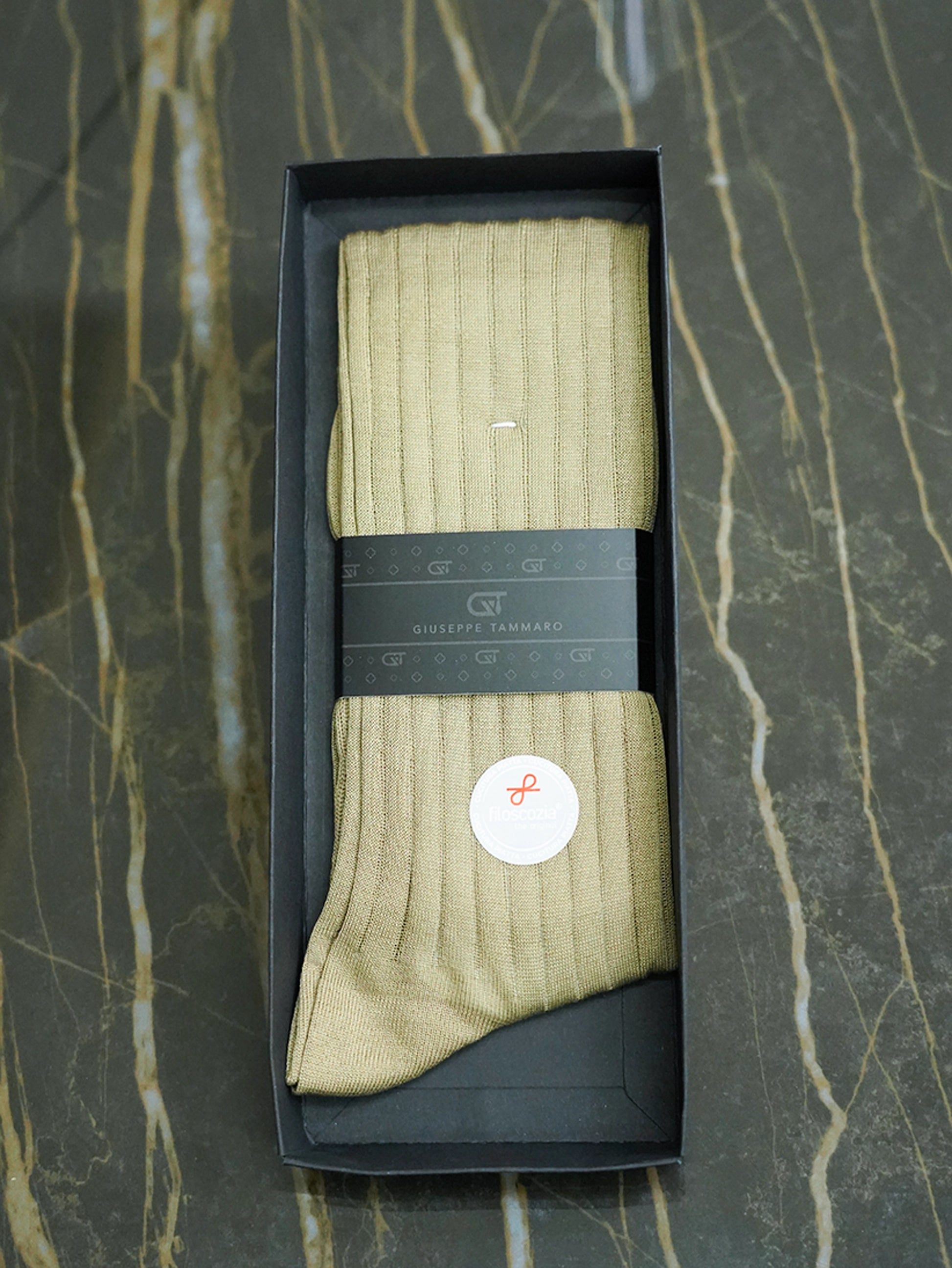 Calza Lunga Filo di Scozia - Coste | Coloniale beige