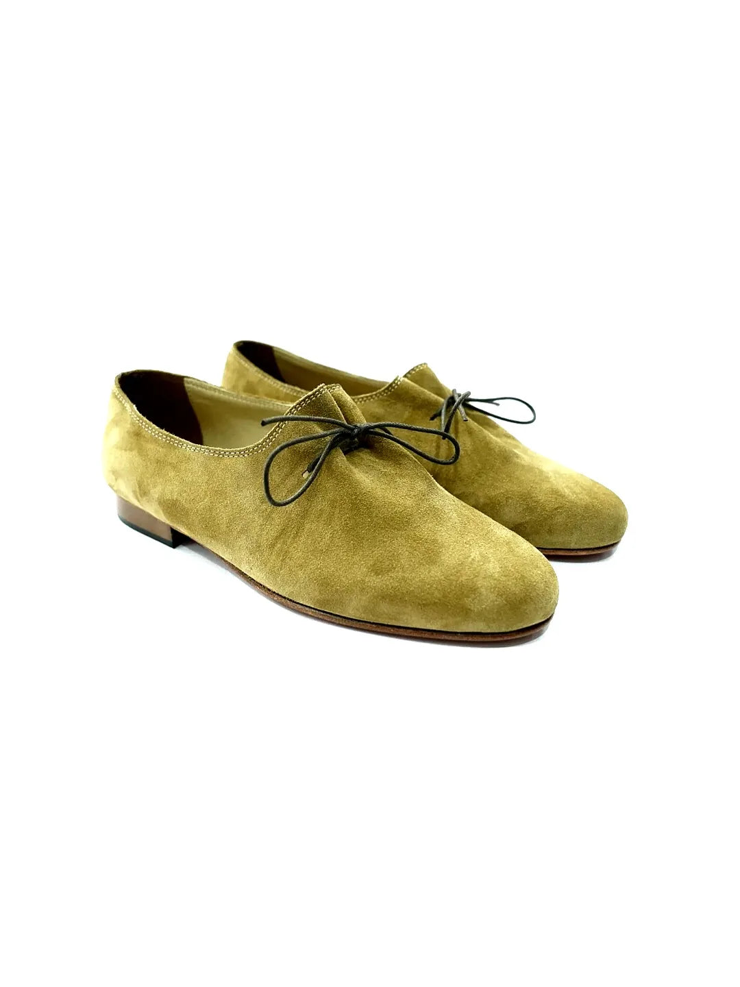 Mocassini a sacchetto in camoscio