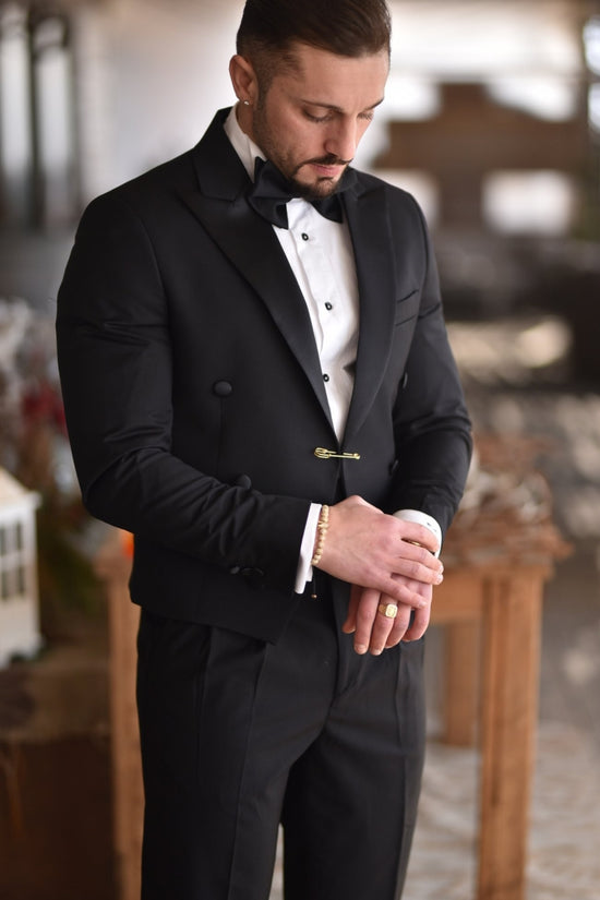 Double-breasted tuxedo