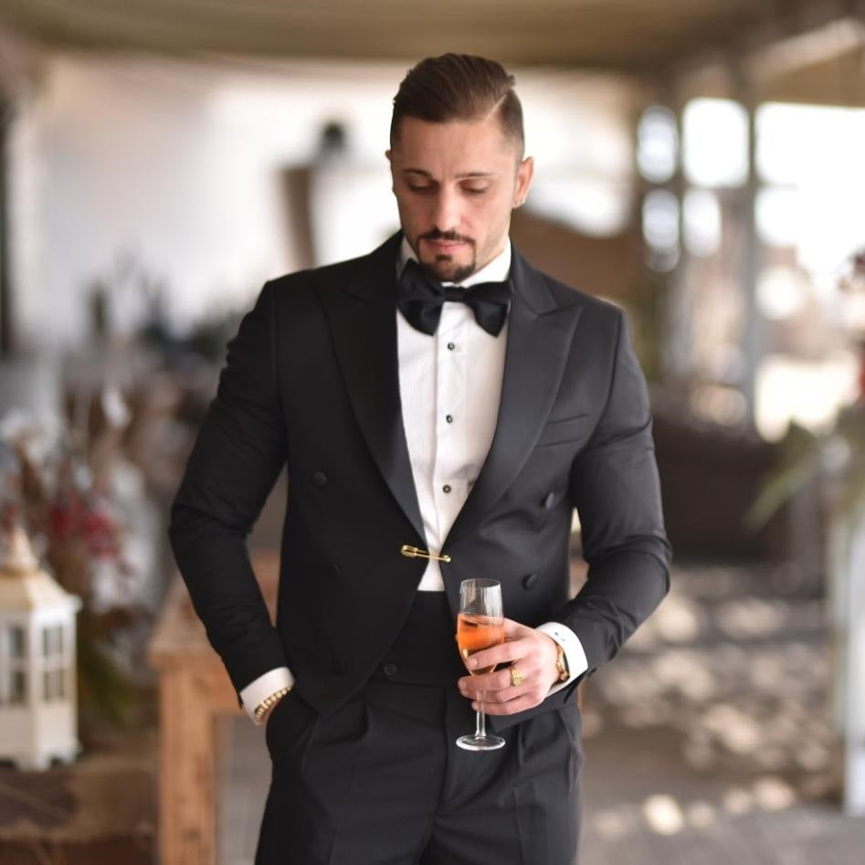 Double-breasted tuxedo