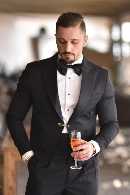 Double-breasted tuxedo