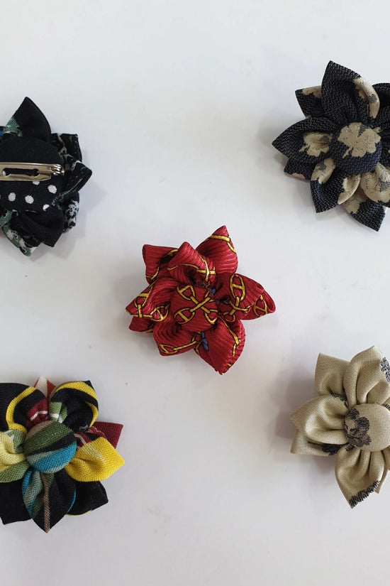 Set papillon, pochette e spilla fantasy