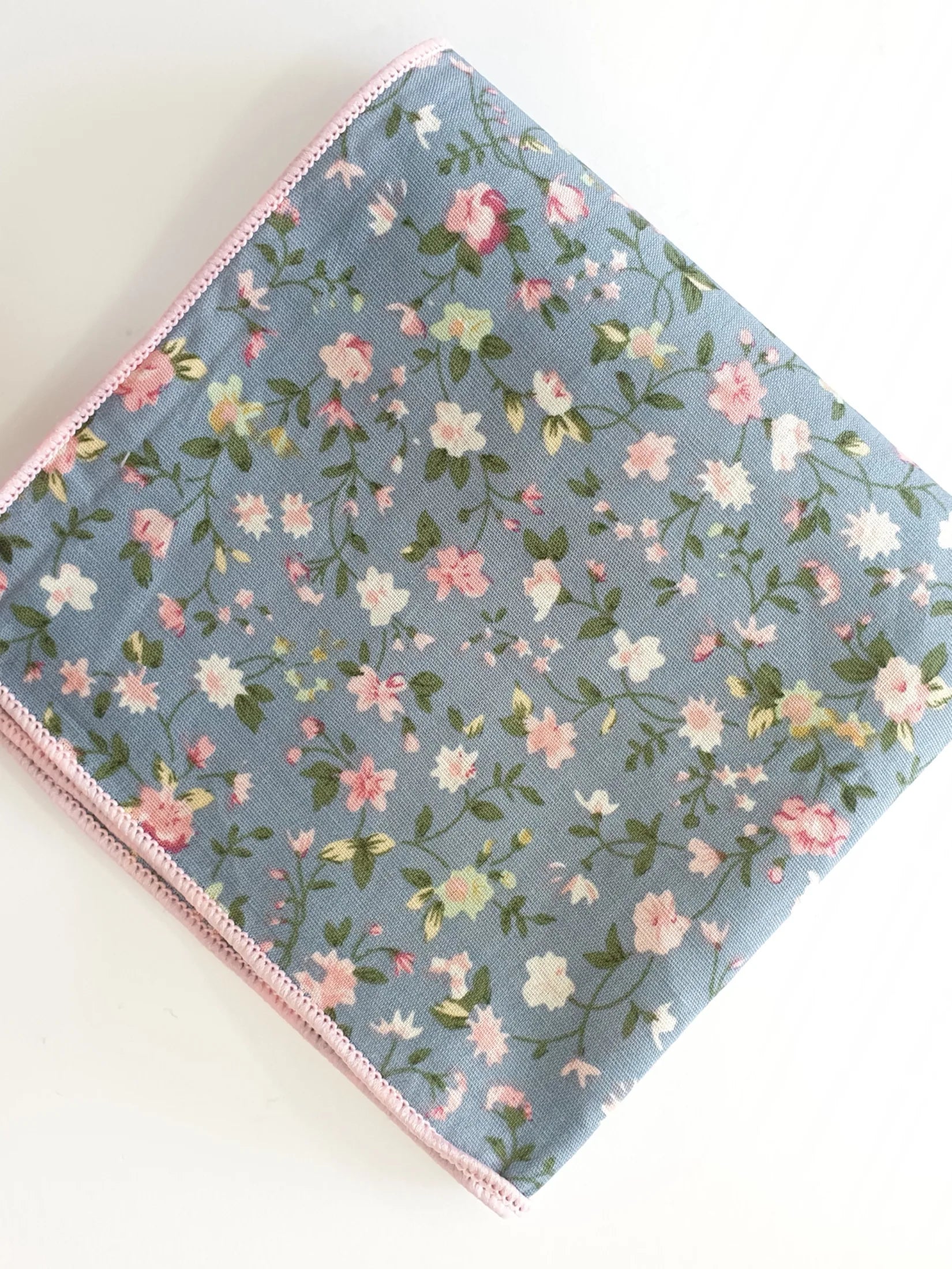 Pochette fantasia fiori in cotone