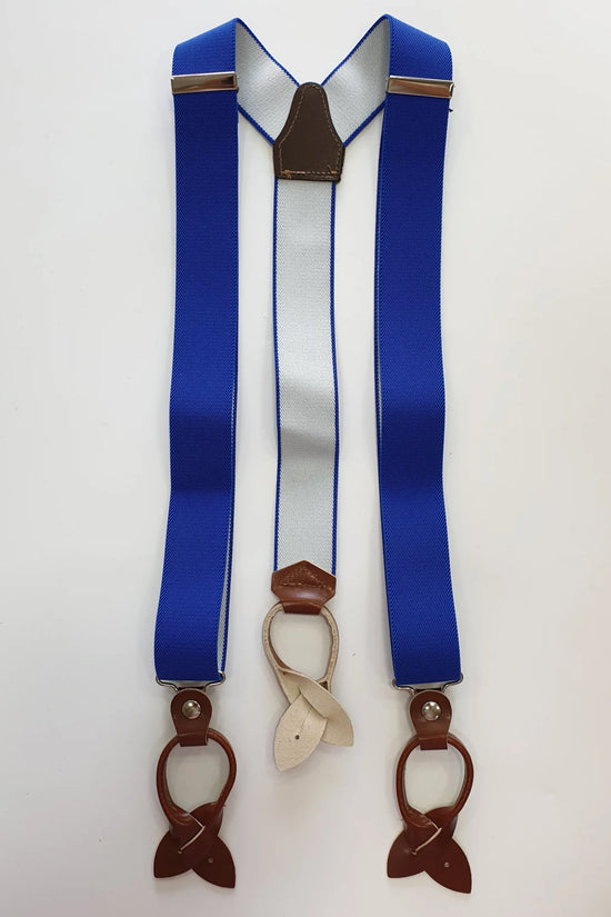Bretelle blu cobalto