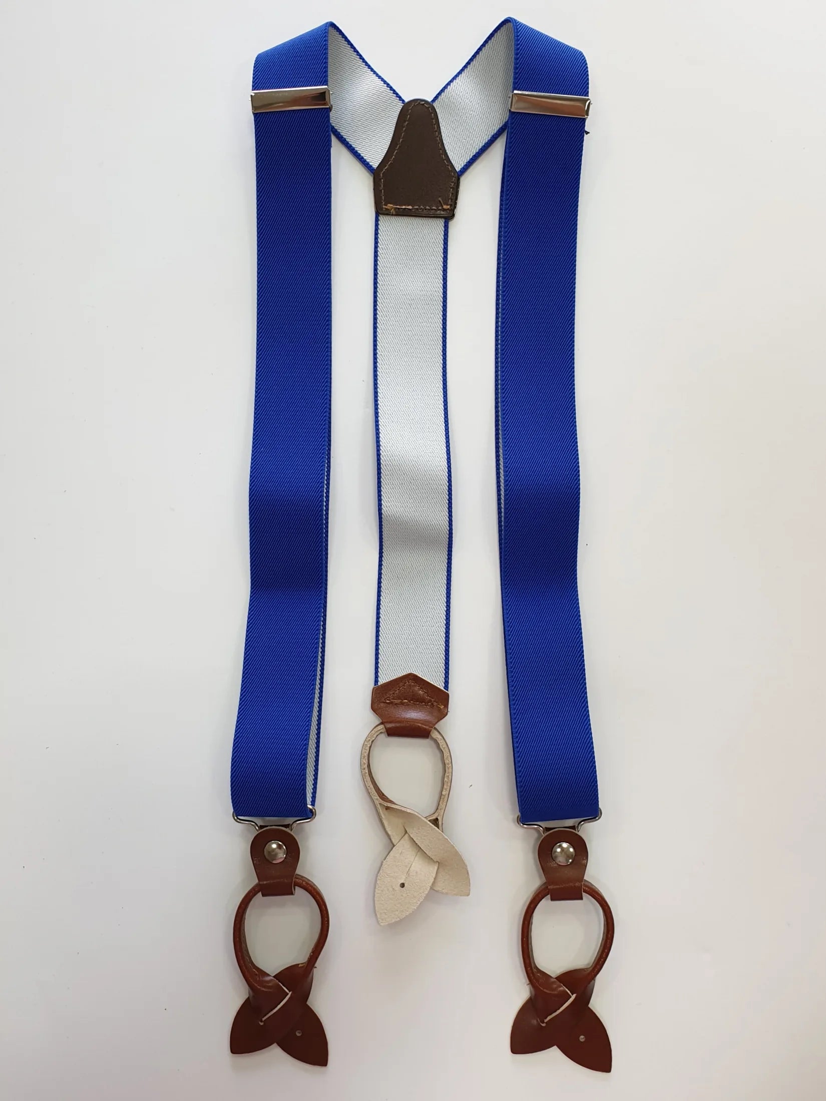 Bretelle blu cobalto