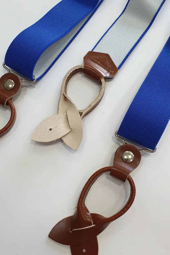 Bretelle blu cobalto