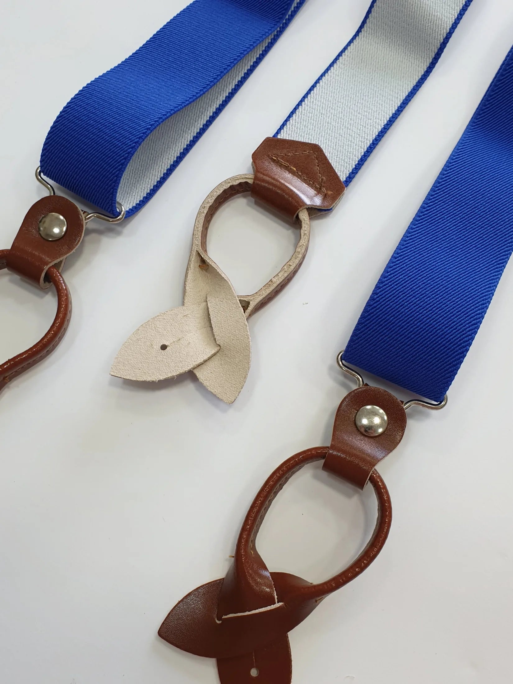 Bretelle blu cobalto