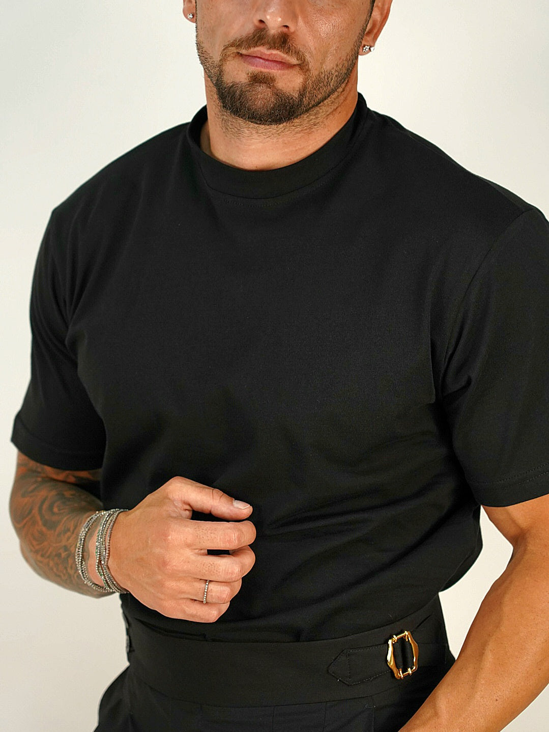 T-shirt Milano nera