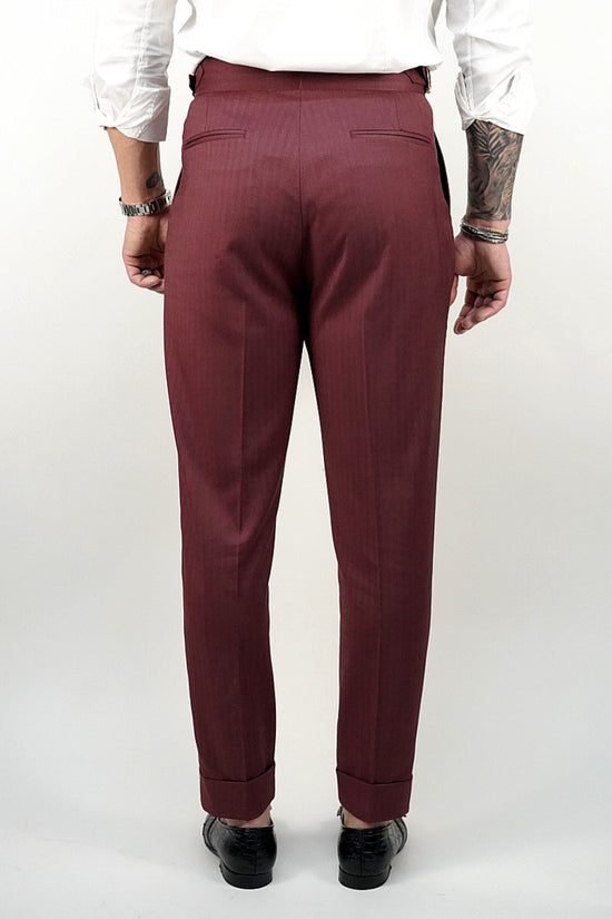 Gurkha Rubino con 4 bottoni e fibbie stringenti laterali