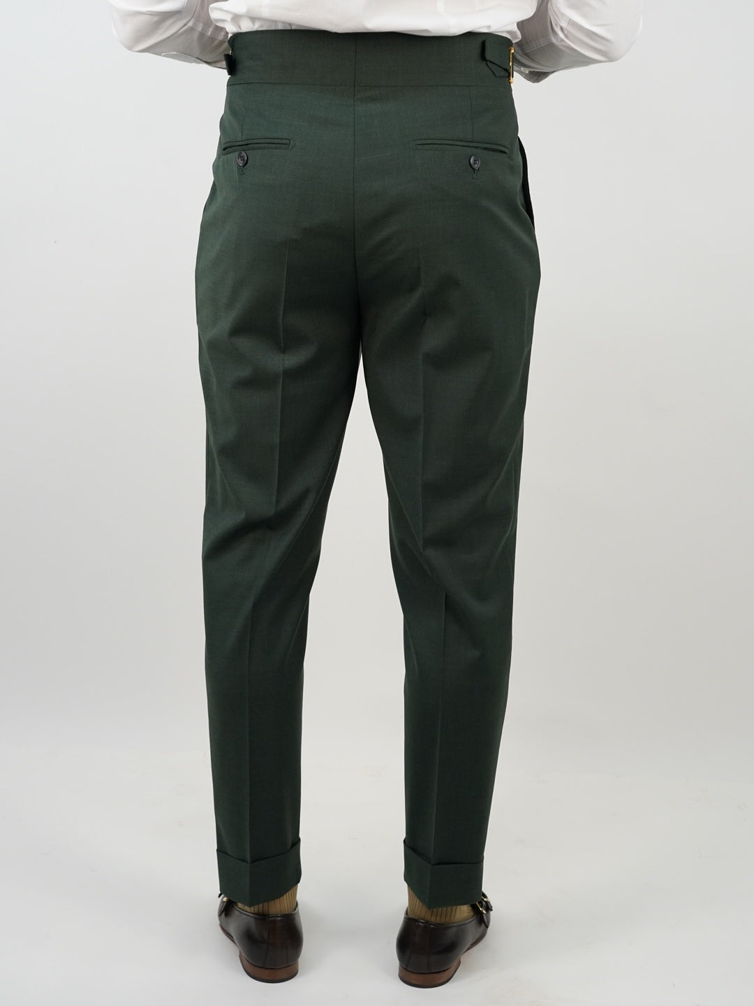 Gurkha Verde Malachite con 4 bottoni e fibbie stringenti laterali