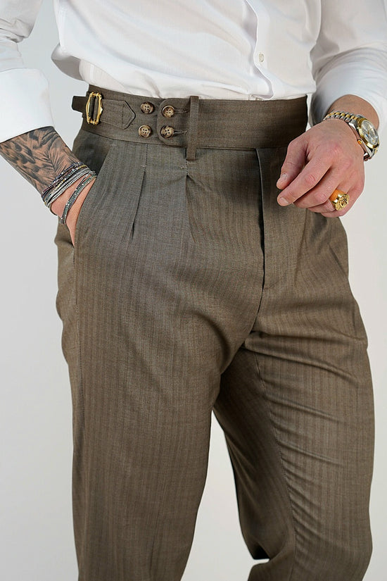 Gurkha Moro con 4 bottoni e fibbie stringenti laterali