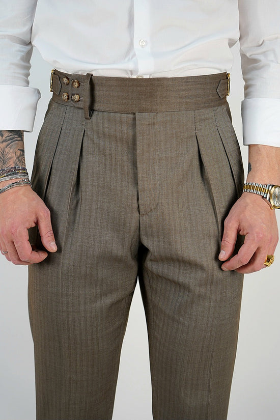 Gurkha Moro con 4 bottoni e fibbie stringenti laterali