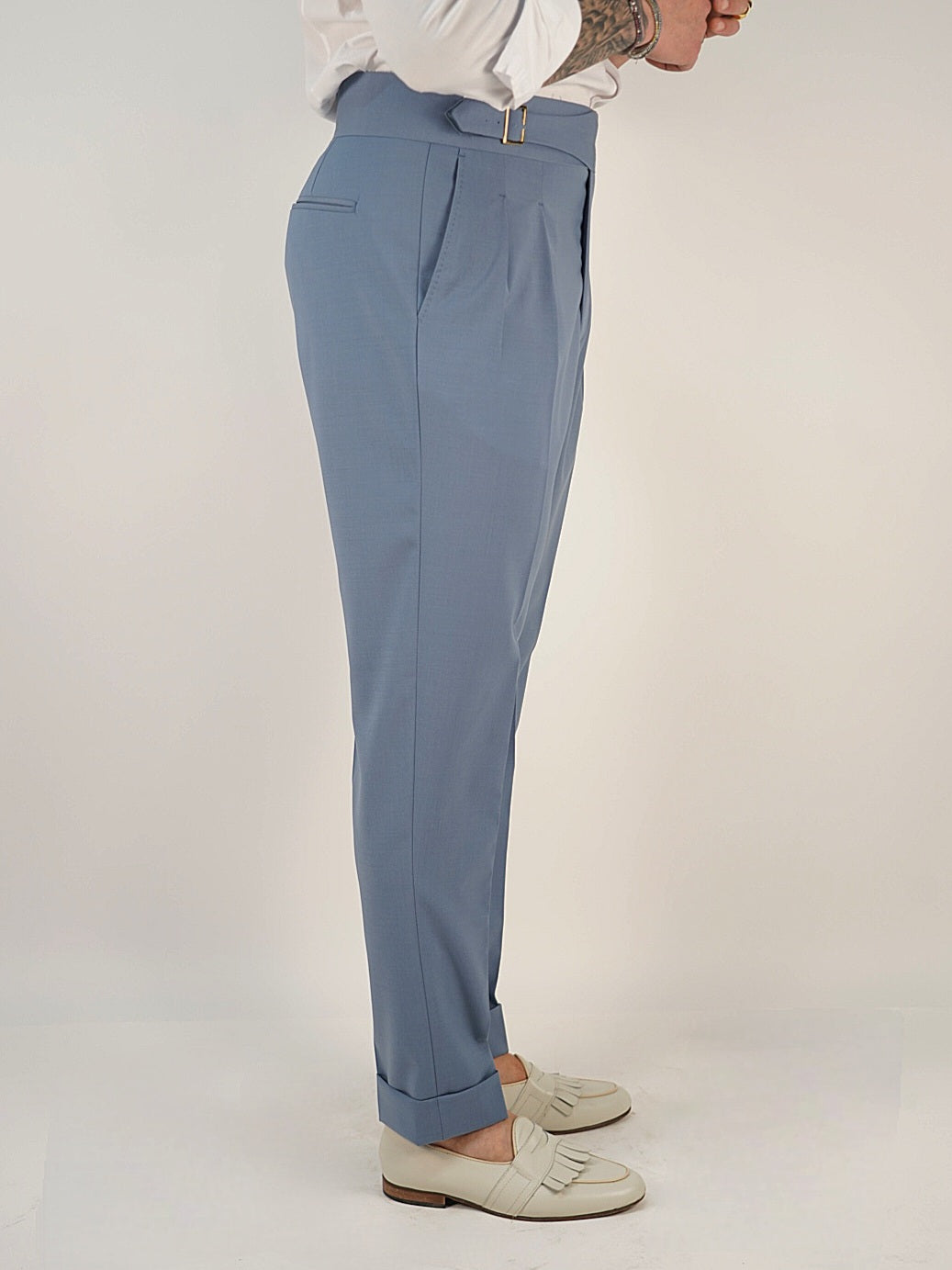 Gurkha carta da zucchero con fibbia laterale regolabile