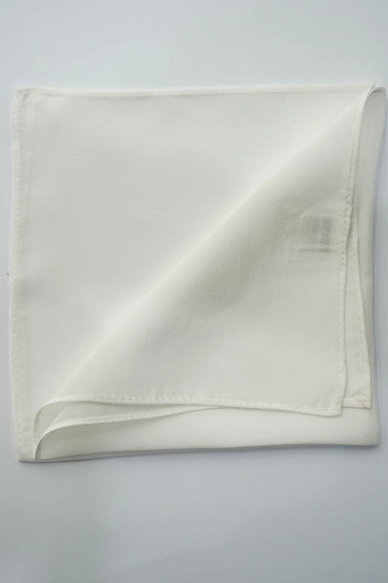 Pochette bianca in seta