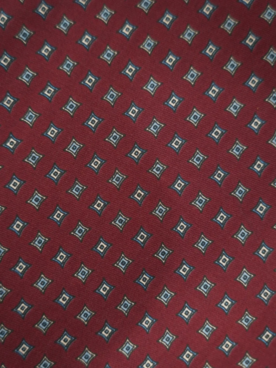 Pochette in seta fantasy bordeaux 2