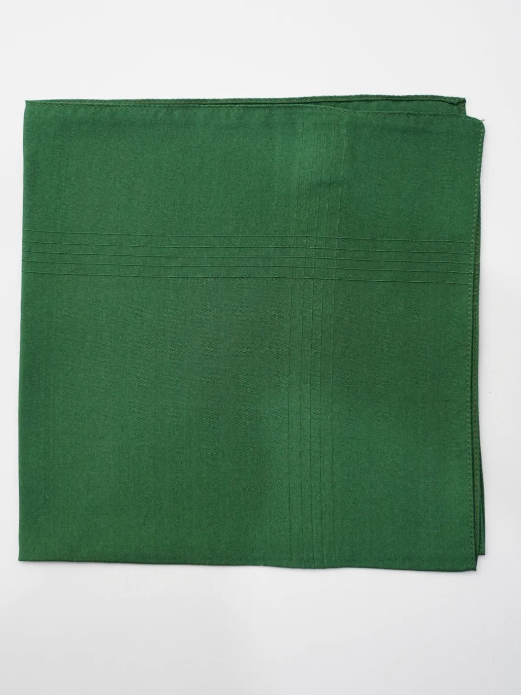 Pochette in seta verde