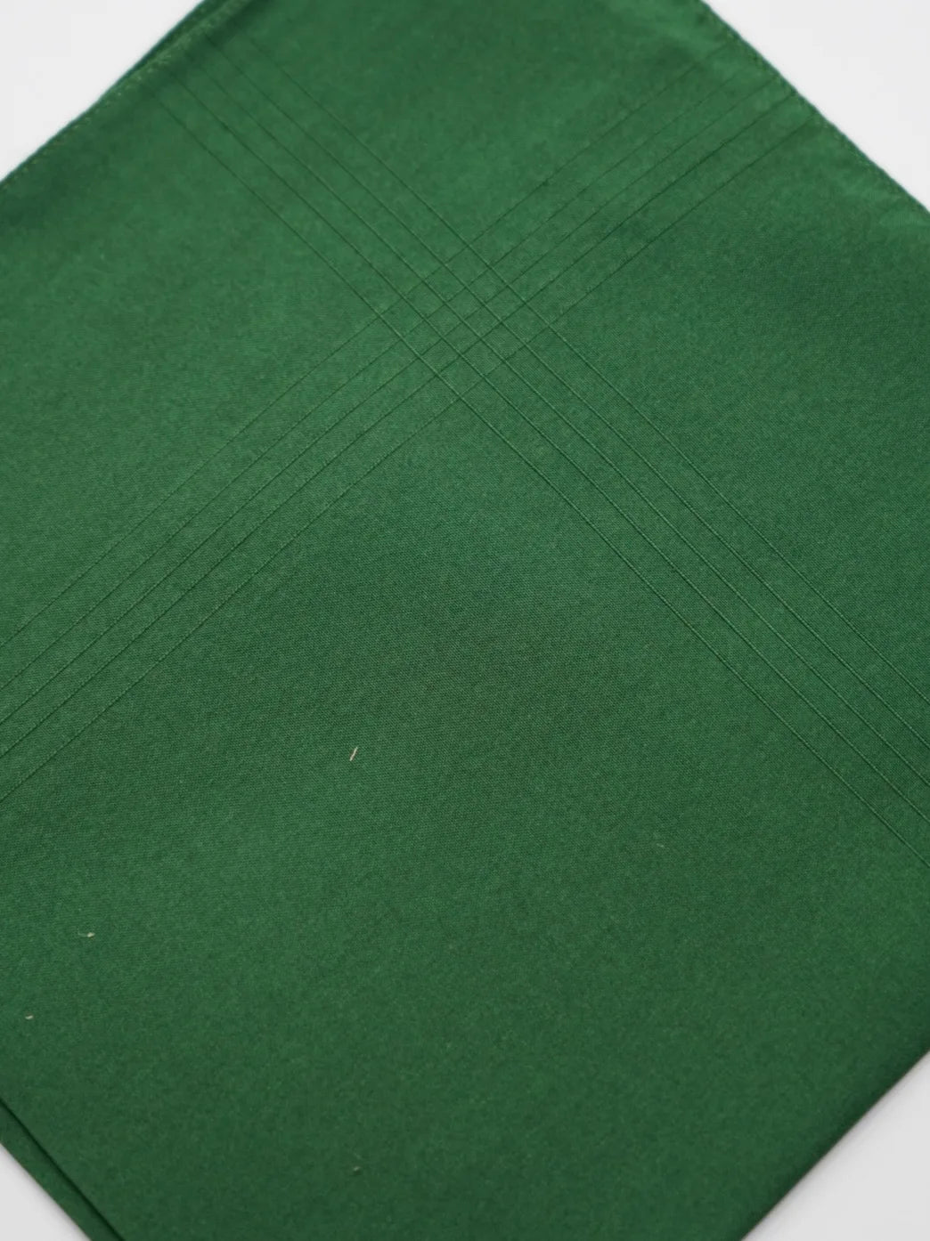 Pochette in seta verde