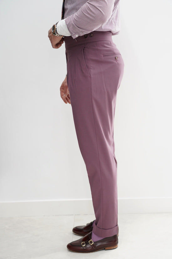 Gurkha pantone burgundy light doppia abbottonatura