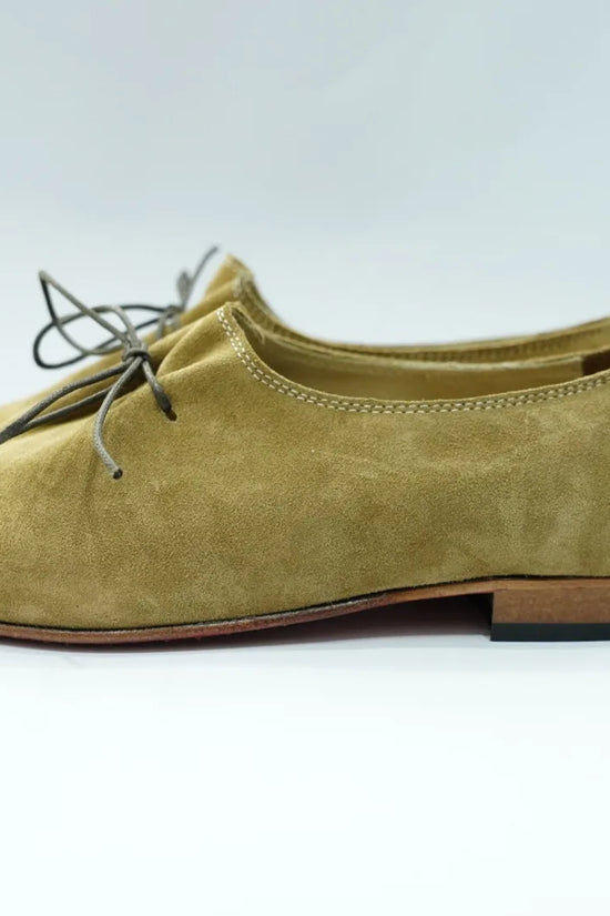 Mocassini a sacchetto in camoscio