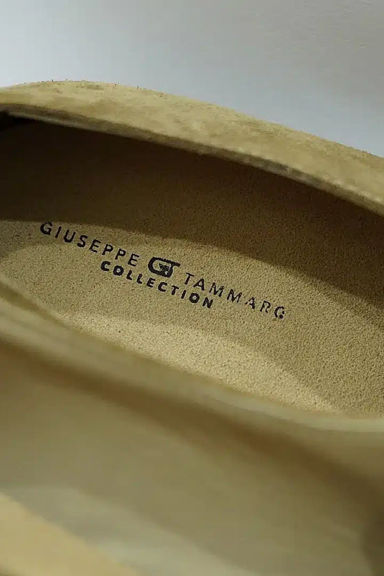 Mocassini a sacchetto in camoscio