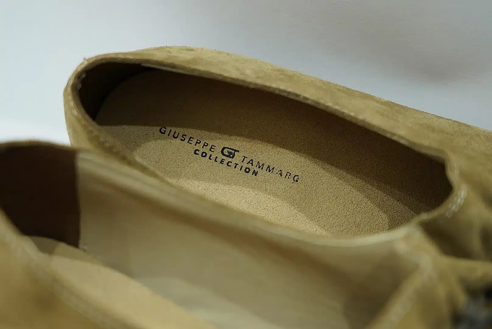 Mocassini a sacchetto in camoscio