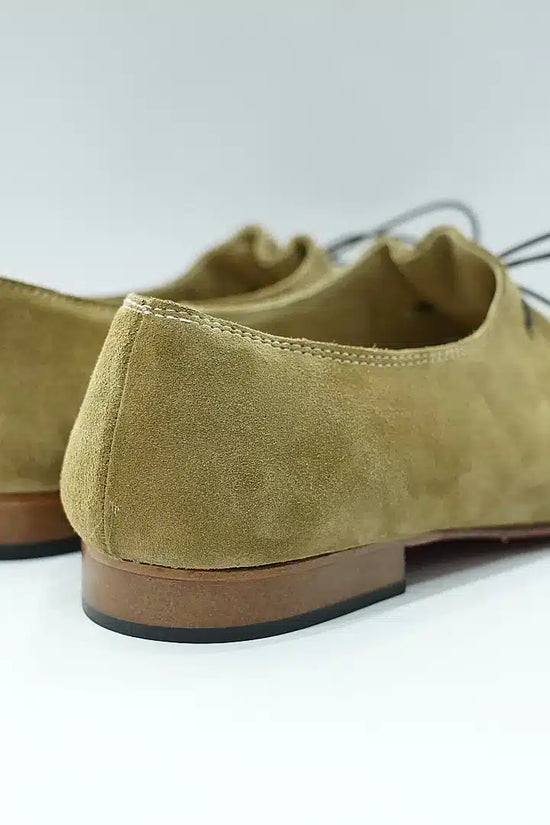 Mocassini a sacchetto in camoscio